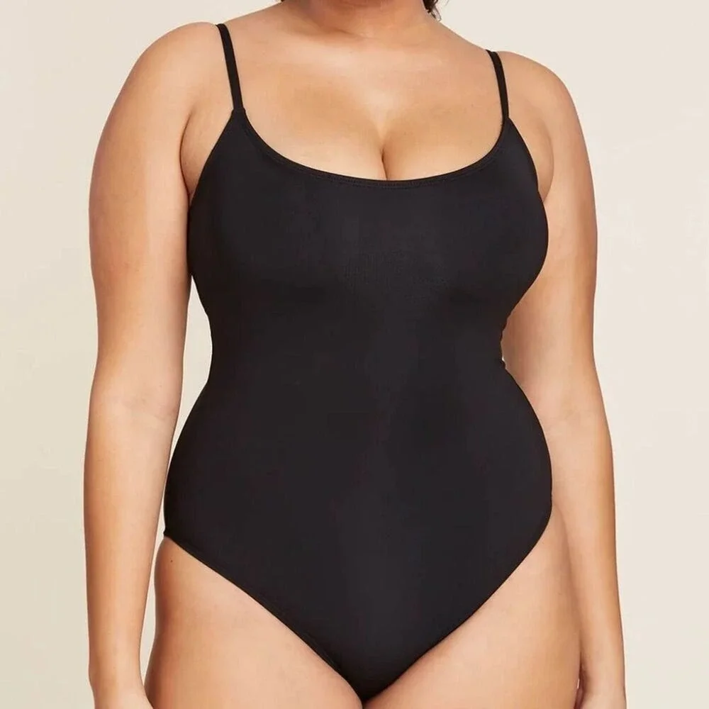 Andie The Full Coverage Amalfi One Piece Swimsuit Black size XL NWT - Picture 1 of 7